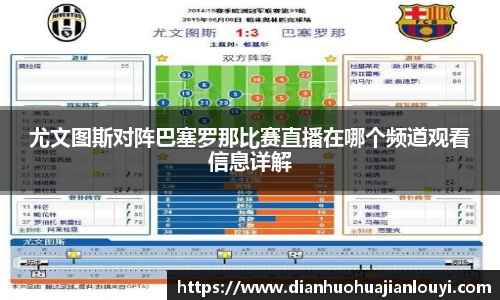 尤文图斯对阵巴塞罗那比赛直播在哪个频道观看信息详解